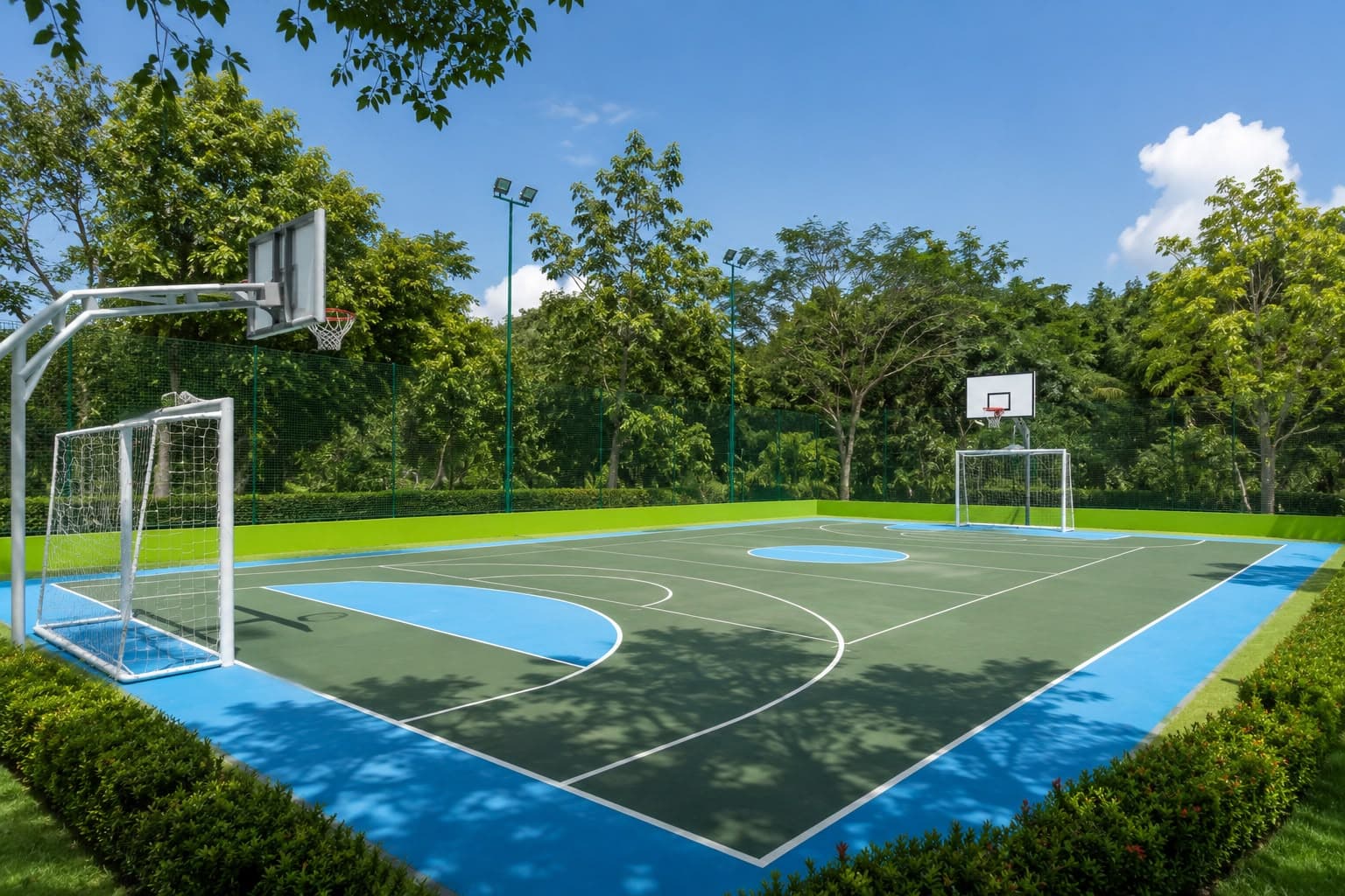 Cancha multi deporte